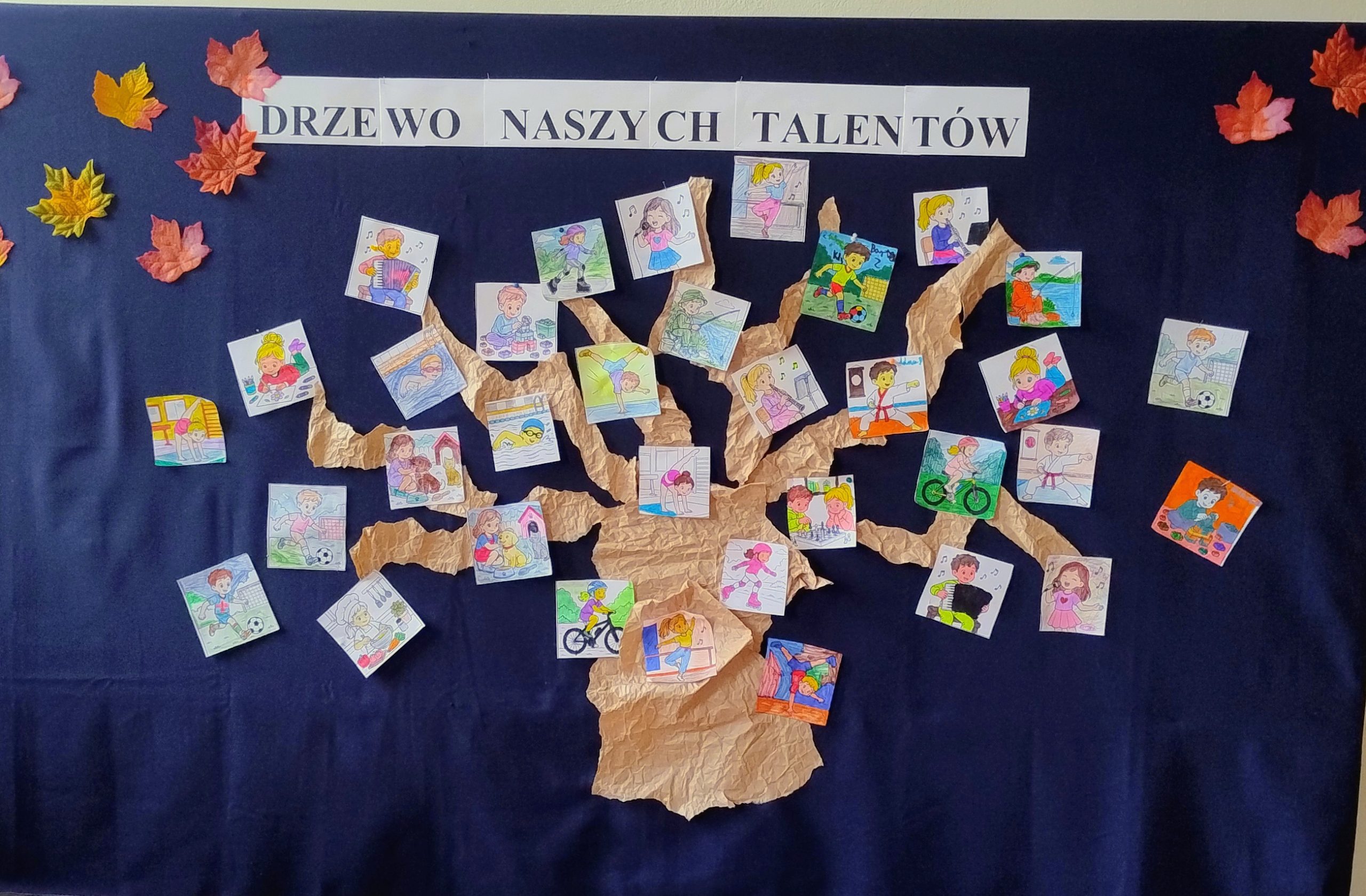 Międzynarodowy Dzień Kropki w szkole – uczniowie tworzą Drzewo talentów